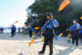 北湾原住民LGBTQ+组织合作举办青少年皮划艇活动