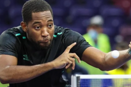 谢玛布里顿在特立尼达岛取得胜利连续第三次获得乒乓球冠军